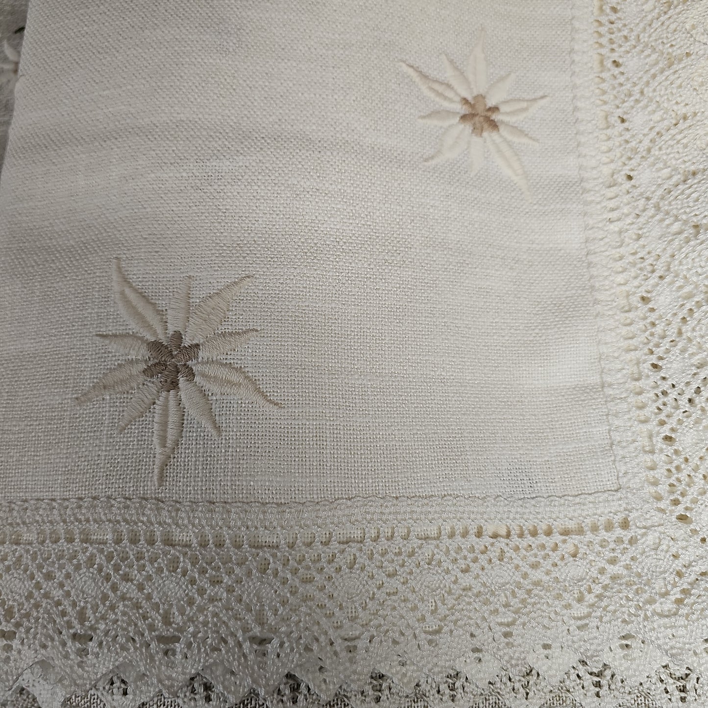 Tischdecke Edelweiss