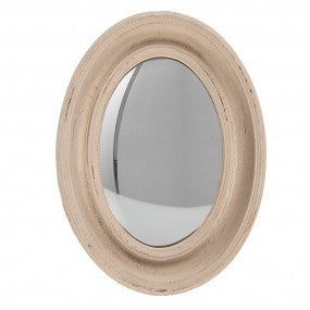 Wall mirror beige