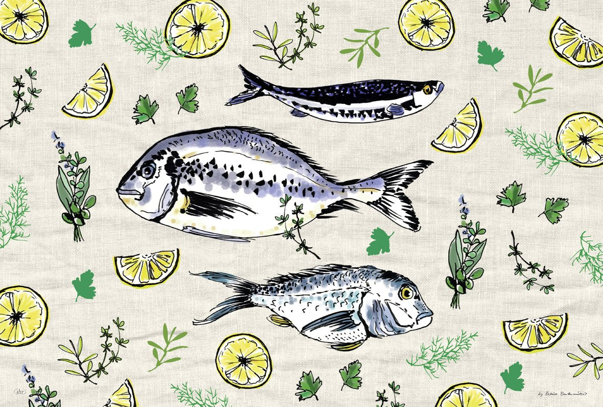 Fischliebe Tischset