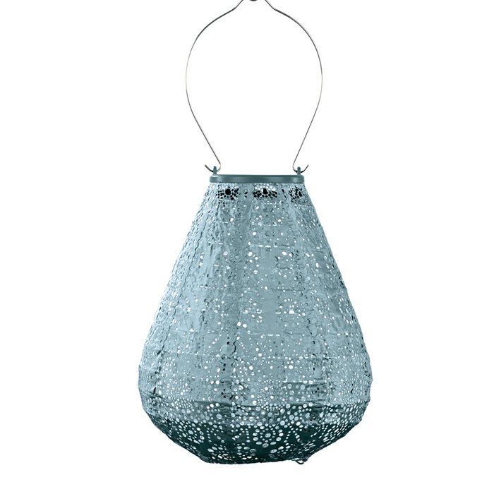 Solar Lampion Blau