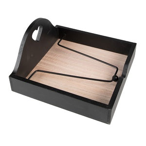 Serviettenhalter Schwarz