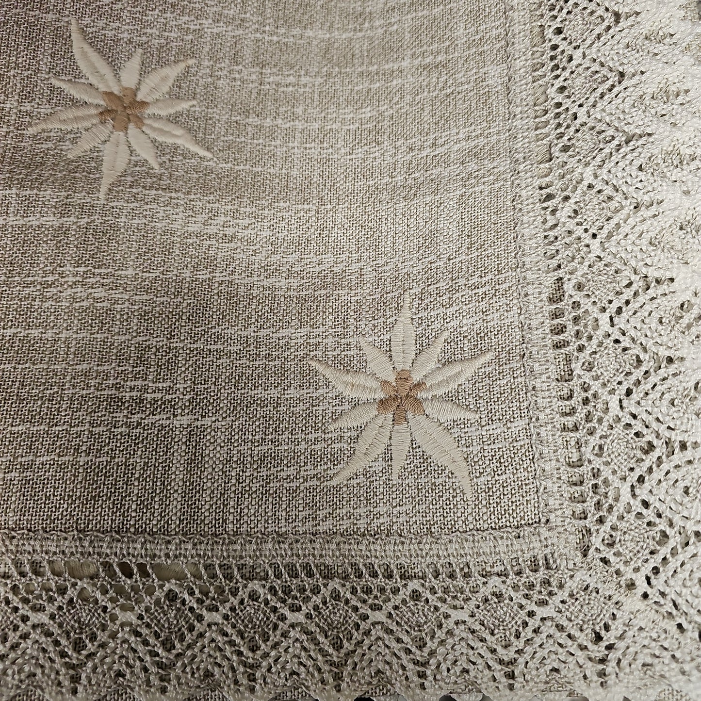 Tischdecke Edelweiss