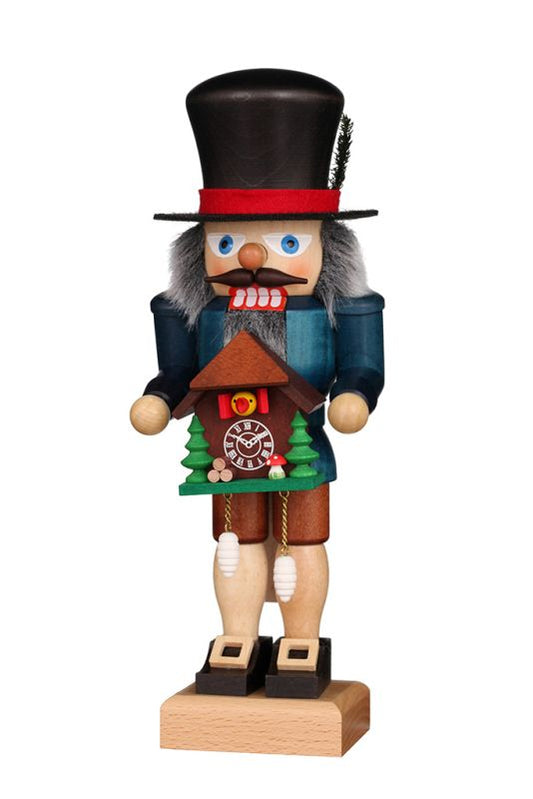 Pre-Order: Nussknacker Schwarzwälder mit Kuckucksuhr