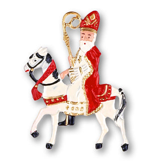 Nikolaus auf Pferd