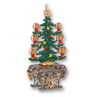 3D Miniatur Christbaum auf Podest