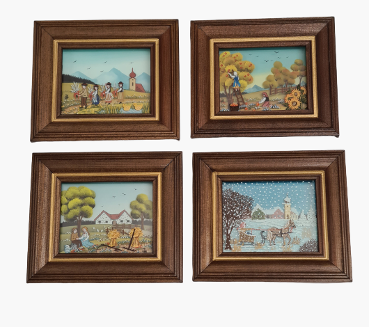 Vitre arrière ensemble 4 saisons 3-D