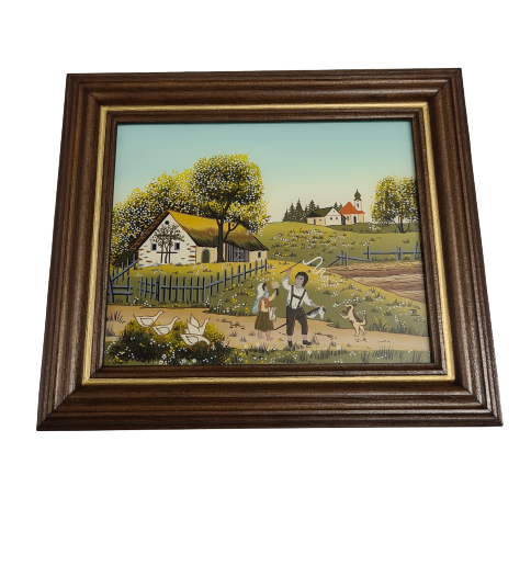 Rear glass 4-season set, large