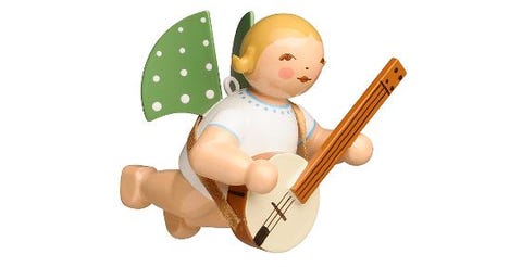 Schwebeengel mit Banjo