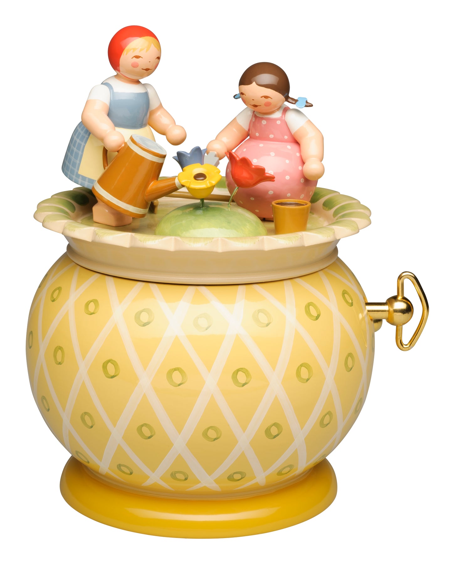 Spieldose Zwei Mädchen
