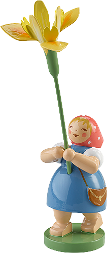 Mädchen mit Iris