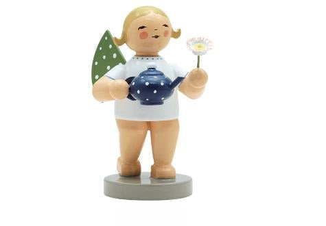 Engel mit Kanne und Blume